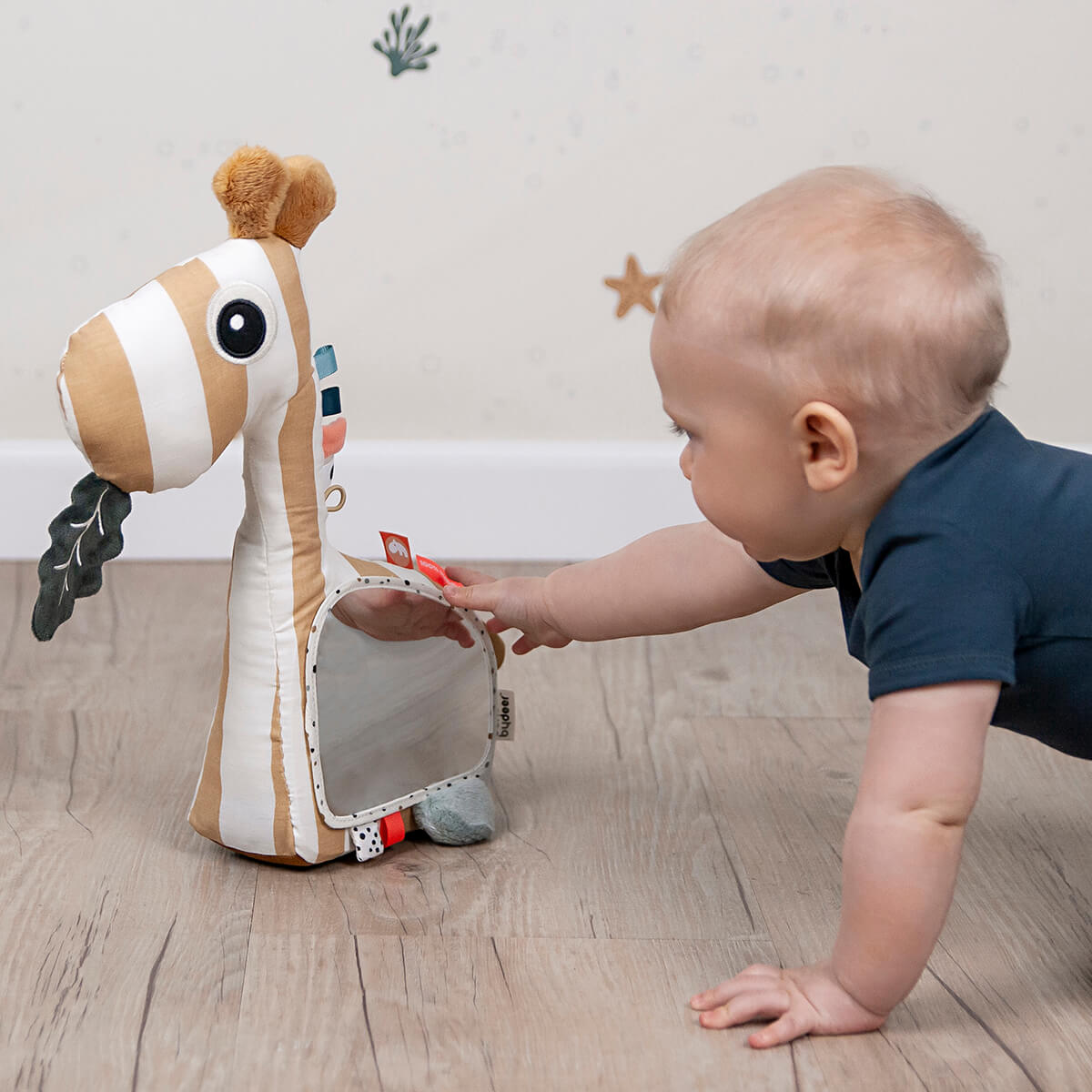 Activity floor mirror - Raffi - Mustard