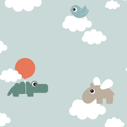 Done by Deer Happy Clouds theme