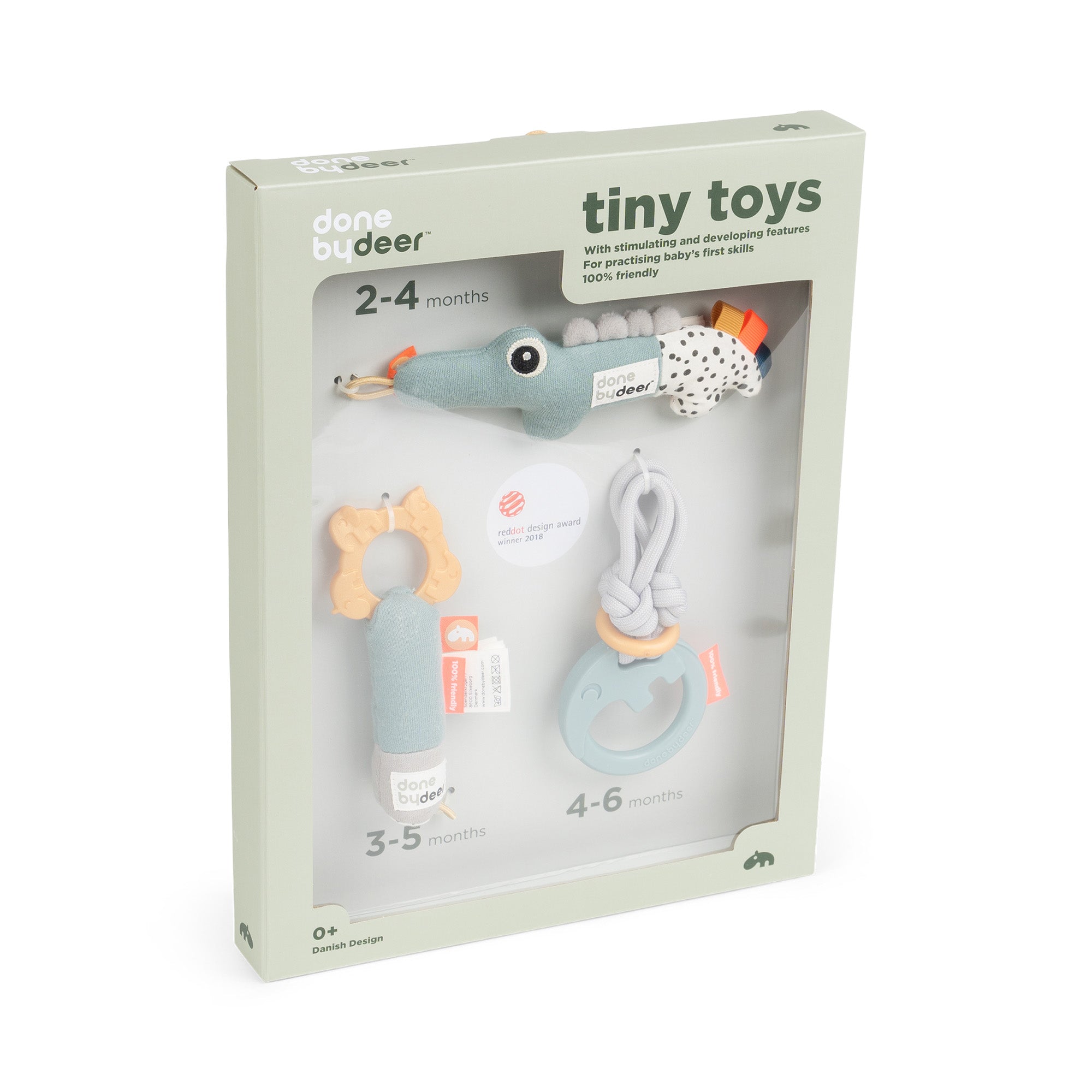 Done by Deer Tiny Toys gift set  for 2-6 months